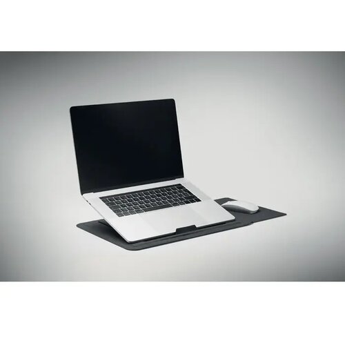16 inch laptophoes van vilt Practic zwart