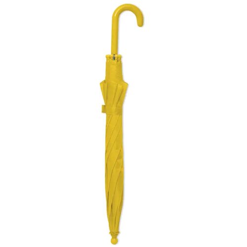 18" automatische kinderparaplu Drykid geel