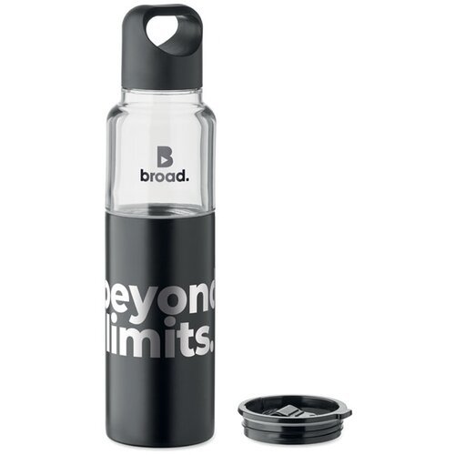 2-in-1 fles Dualuse Zwart