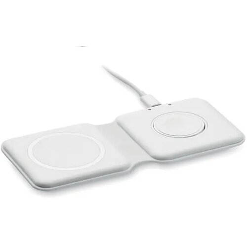 2-in-1 opvouwbare lader 15w Flip wit