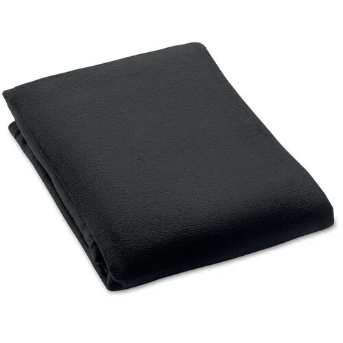 2-in-1 reisdeken set Cozy zwart