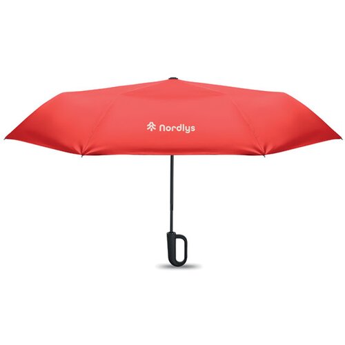 21 inch windproof paraplu Umkrab rood