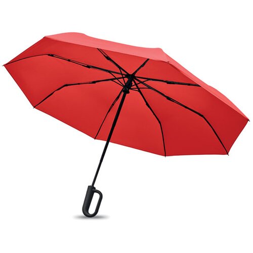 21 inch windproof paraplu Umkrab rood