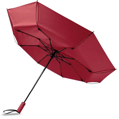 23" windbestendige paraplu Agumbe bordeaux