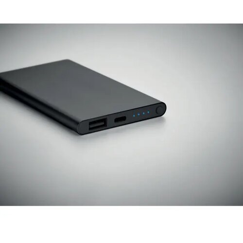 4000 mah power bank type c Powerflat c zwart