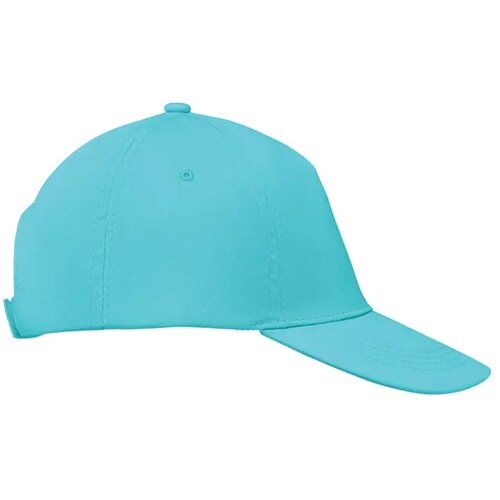 5 panelen baseballpet Buzz Turquoise