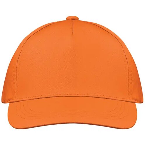 5 panelen baseballpet Buzz Oranje