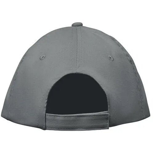 5 panelen baseballpet 180gr Sunny grijs