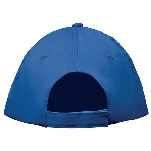 5 panelen baseballpet 180gr Sunny royal blauw