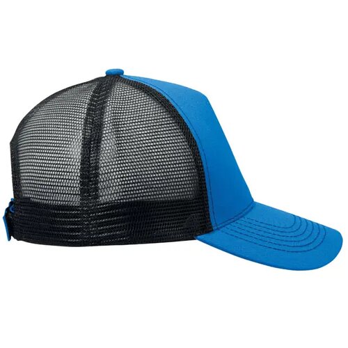 5 panelen trucker cap Blist Kobaltblauw