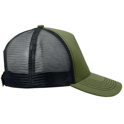 5 panelen trucker cap Blist Legergroen