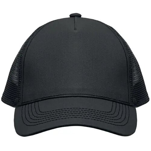 5 panelen trucker cap Blist Zwart