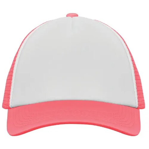 5 panelen trucker pet Bubble neon fuchsia