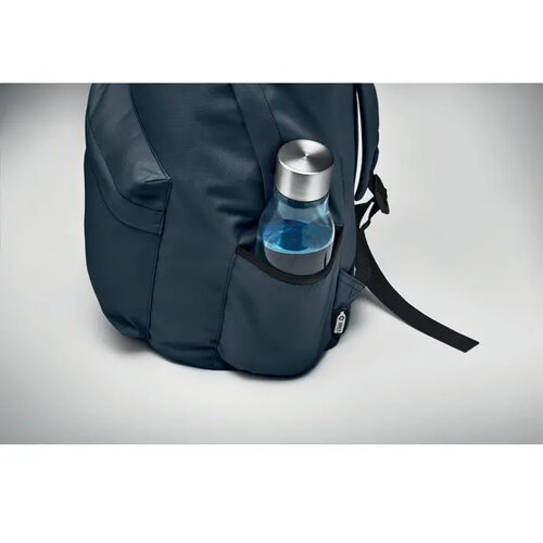 Rpet polyester rugzak Bapal+ Blauw