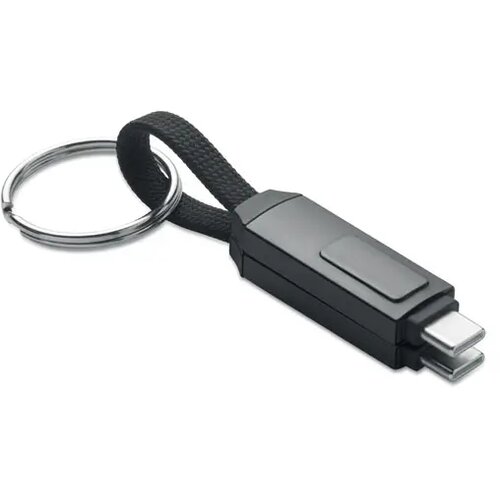 60w oplaadkabel sleutelhanger Keysto zwart