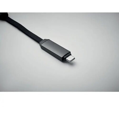 60w oplaadkabel sleutelhanger Keysto zwart