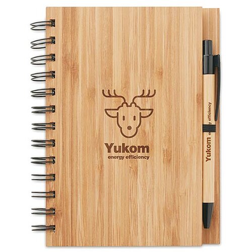 A5 bamboe notitieboek Bambloc hout