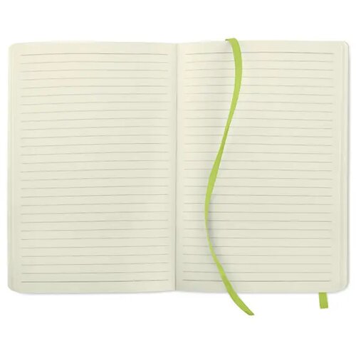 A5 gerecycled notitieboek Breta Limoengroen