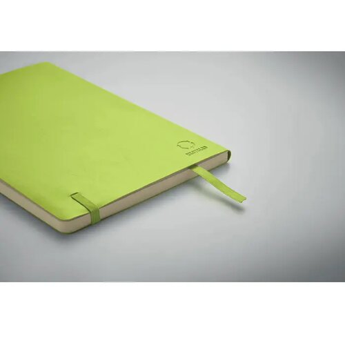 A5 gerecycled notitieboek Breta Limoengroen