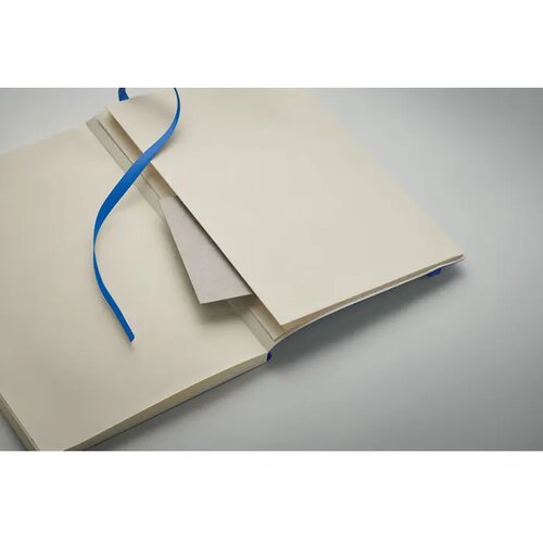 A5 gerecycled notitieboek Breta Kobaltblauw