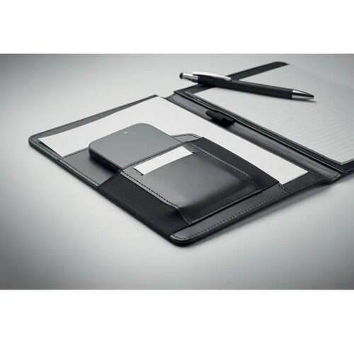 A5 map 300d rpet Folio Zwart