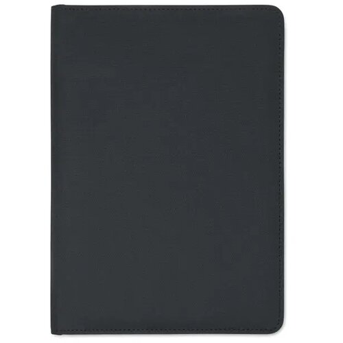 A5 map 300d rpet Folio Zwart