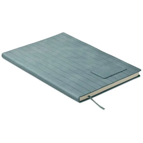 A5 notitieboek in smokey pu Tintray petrol