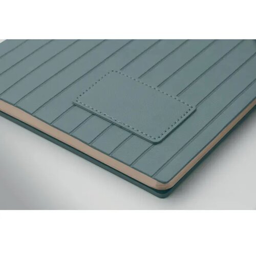 A5 notitieboek in smokey pu Tintray petrol