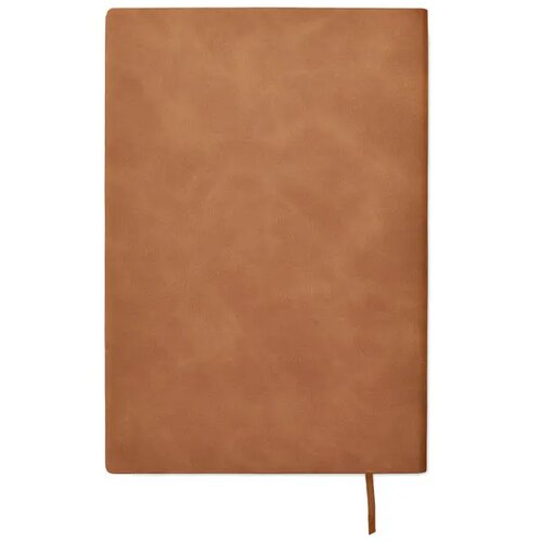 A5 notitieboek in smokey pu Tintray bruin