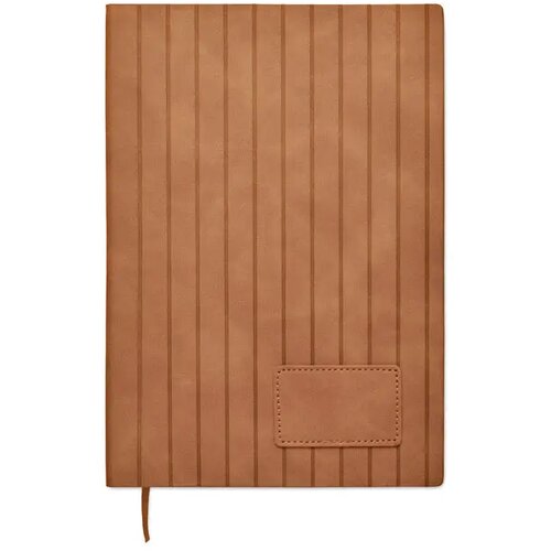 A5 notitieboek in smokey pu Tintray bruin