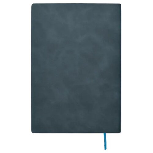 A5 notitieboek in smokey pu Tintray blauw