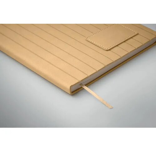 A5 notitieboek in smokey pu Tintray beige