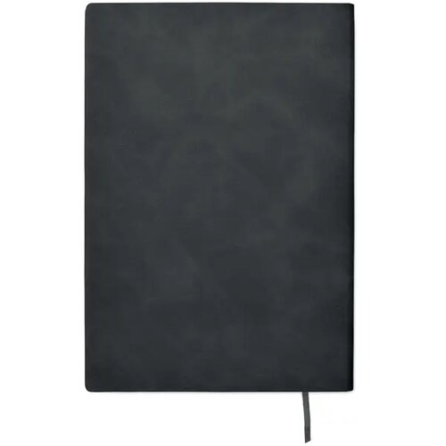 A5 notitieboek in smokey pu Tintray zwart
