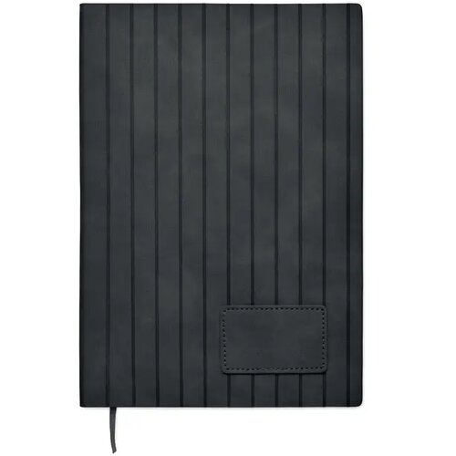 A5 notitieboek in smokey pu Tintray zwart
