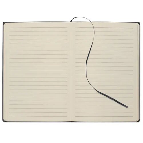A5 notitieboek in smokey pu Tintray zwart