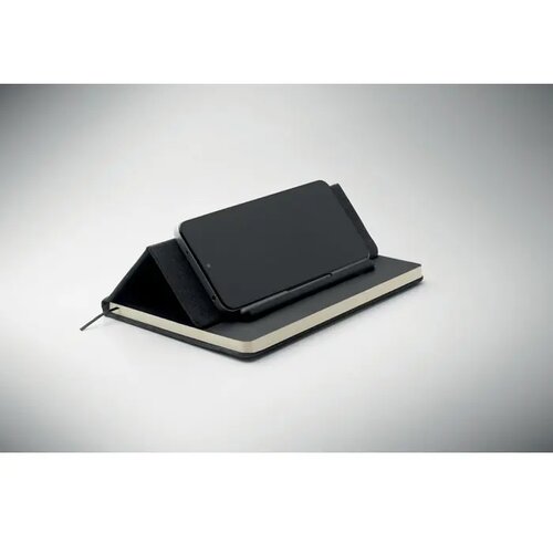 A5 notitieboek telefoonhouder Rinbook Zwart