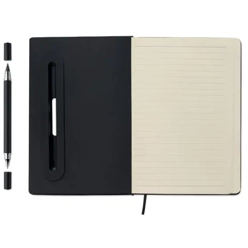 A5 notitieboek telefoonhouder Rinbook Zwart