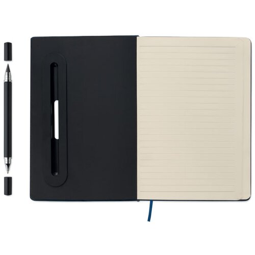 A5 notitieboek telefoonhouder Rinbook Kobaltblauw