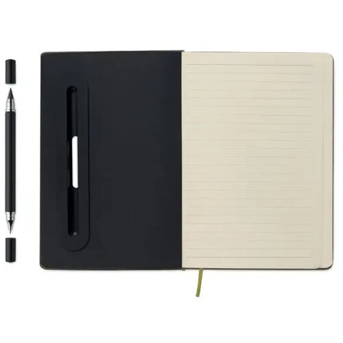 A5 notitieboek telefoonhouder Rinbook Groen