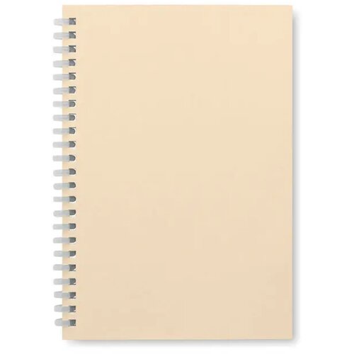 A5 notitieboek van gerecycled karton Recarnote Beige