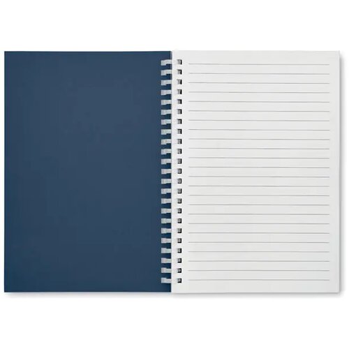 A5 notitieboek van gerecycled karton Recarnote Kobaltblauw