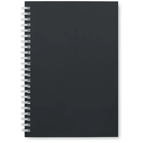 A5 notitieboek van gerecycled karton Recarnote Zwart