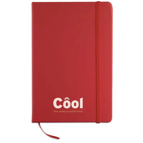 A5 gelinieerd notitieboek Arconot Rood