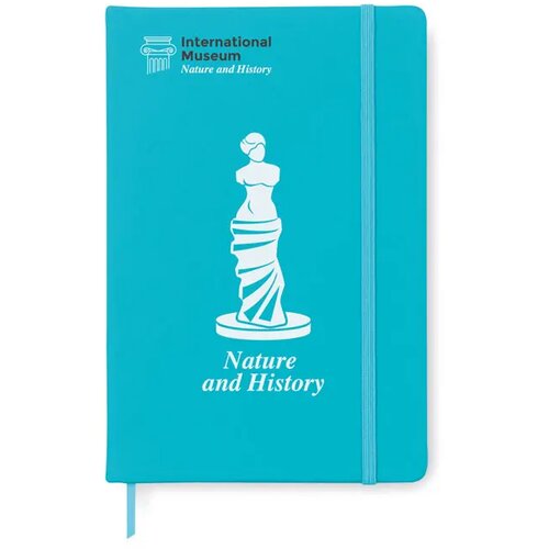 A5 gelinieerd notitieboek Arconot Turquoise