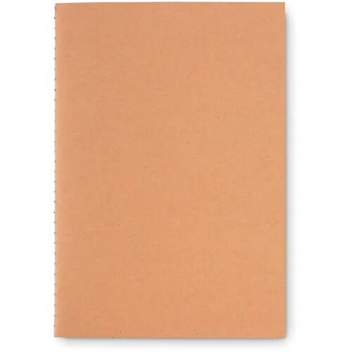 A5 schrift met karton omslag Mid paper book beige