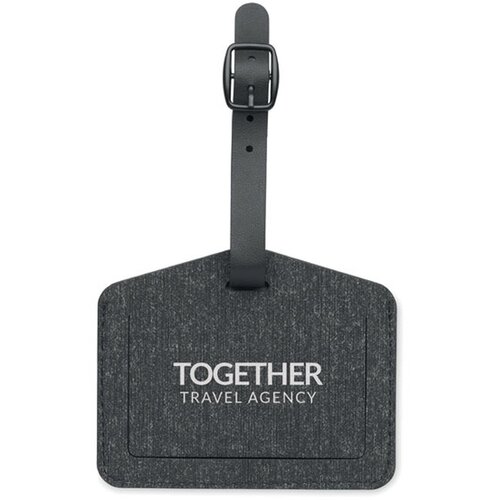 Anti-lost finder bagagelabel Tagsmart Zwart