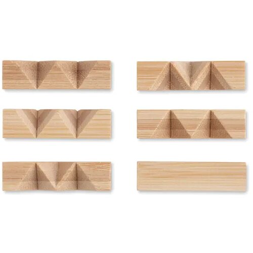 Bamboe breinbreker ster Cubenats hout