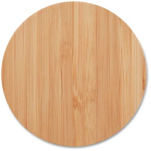 Bamboe draadloze lader 15w Rundo lux hout