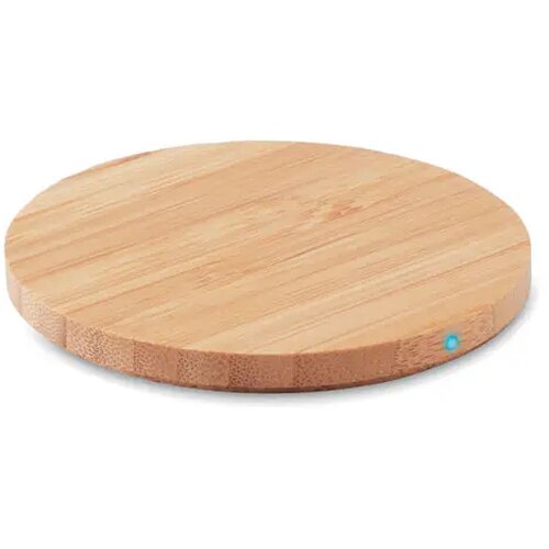 Bamboe draadloze lader 15w Rundo lux hout