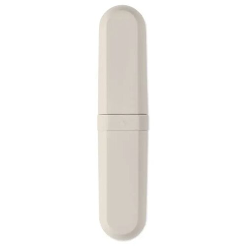 Bestekset en koker in pla Biteful beige